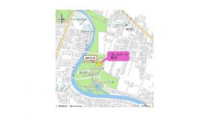 画像：受付場所の地図画像（拡大画像へのリンク）