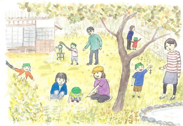 画像：森のたんけん隊イメージイラスト