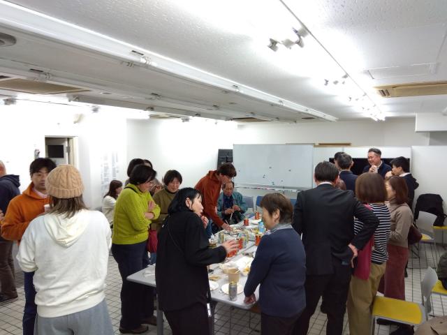 画像：2月に開催した前回のイベント会場の様子