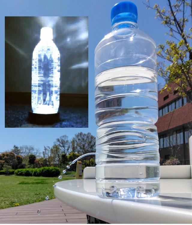画像：ペットボトルランタンのイメージ写真