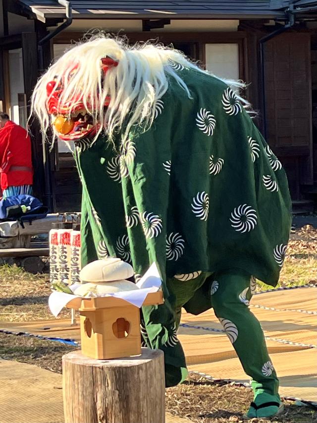 画像：鏡開きの様子