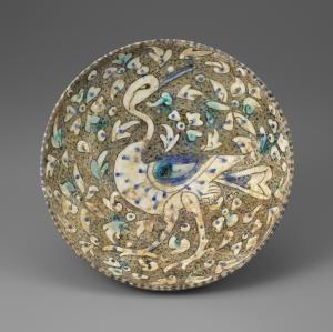 画像：紫釉白盛上花鳥文鉢の画像（拡大画像へのリンク）
