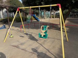 画像：設置された遊具の写真（拡大画像へのリンク）