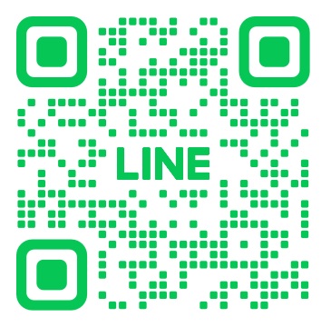 画像：市公式LINE登録用QRコード