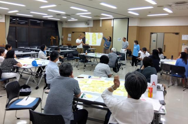 画像：昨年の作戦会議の様子の写真