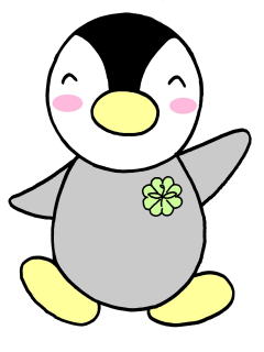 画像：民生・児童委員キャラクターであるペンギンのミンジーのイラスト画像