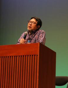 画像:本郷和人さんの講演会