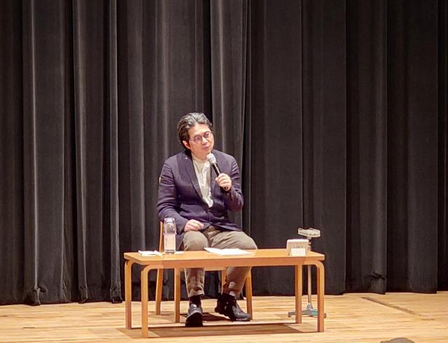 画像：講演の様子の写真