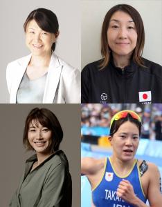 画像：ふるさと三鷹応援団に就任した多治見麻子さん、狩野美雪さん、高橋侑子さん、狩野舞子さんの写真（拡大画像へのリンク）