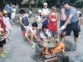 画像：夏休み子ども大会の様子