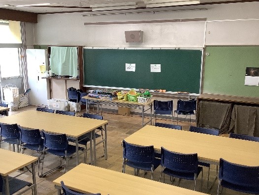 画像：教室開放の場所の写真