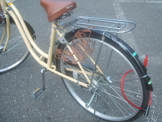 画像：写真：ツーロックした自転車