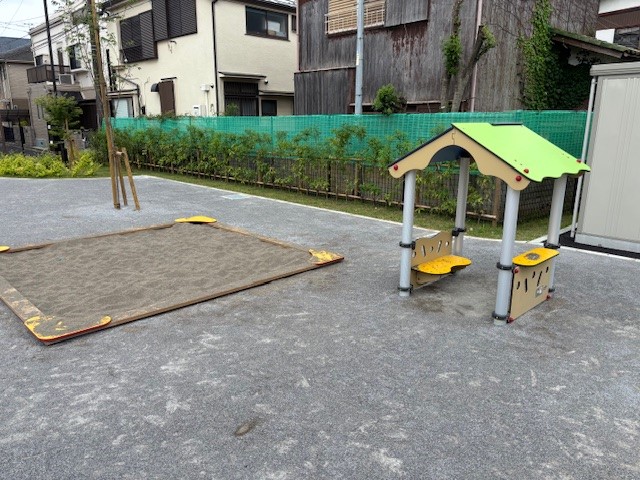 画像：砂場の様子