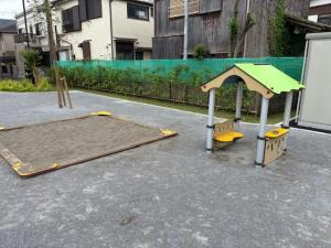 画像：砂場の様子（拡大画像へのリンク）