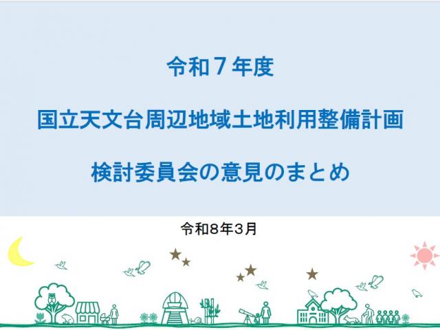 画像：検討委員会の意見のまとめ