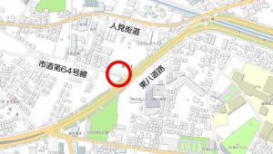 画像：設置場所の地図画像（拡大画像へのリンク）