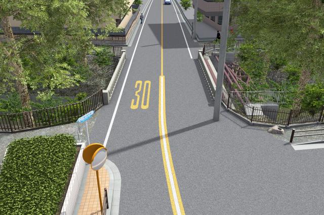 画像：宮下橋の現況図画像