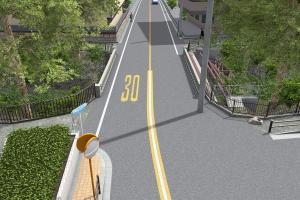 画像：宮下橋の現況図画像（拡大画像へのリンク）