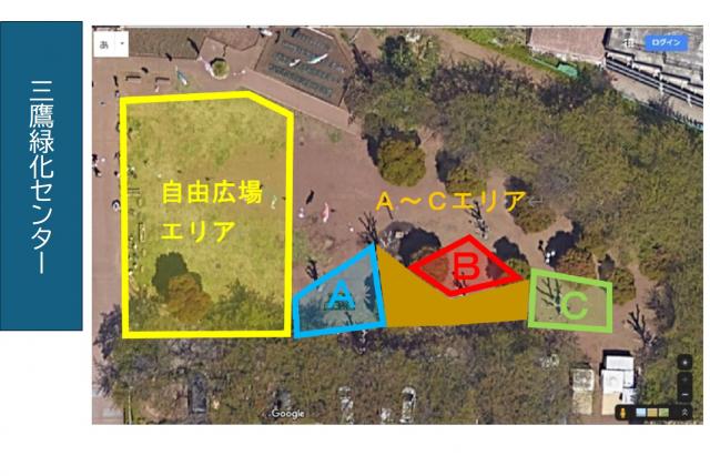 画像：農業公園の利用区画図