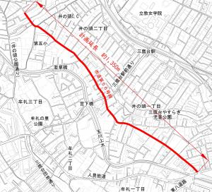 画像：案内図の地図画像（拡大画像へのリンク）