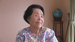 画像：「101歳の記録　群馬での体験・東京での戦後」の一画面（拡大・再生へのリンク）