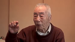 画像：「特攻隊を志願して～100歳の記憶～　後編」の一画面（拡大・再生へのリンク）