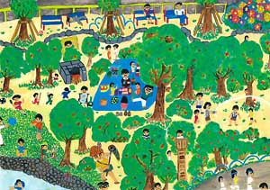 大槻 耕作さんの絵(拡大画像へのリンク)