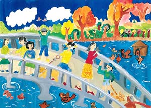 小川 絵美子さんの絵(拡大画像へのリンク)