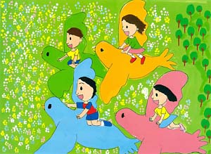 吉楽 芽衣さんの絵(拡大画像へのリンク)