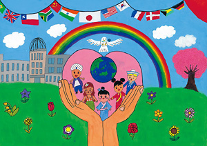 中村　美結さんの絵（拡大画像へのリンク）