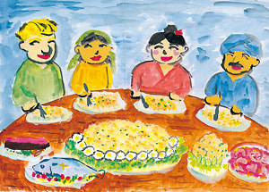 村上　柊介さんの絵（拡大画像へのリンク）