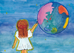 東條　莉乃さんの絵（拡大画像へのリンク）