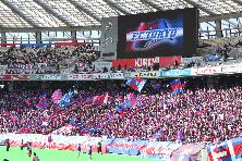 写真：FC東京サポーターが埋め尽くした観客席
