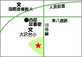 国立天文台の地図