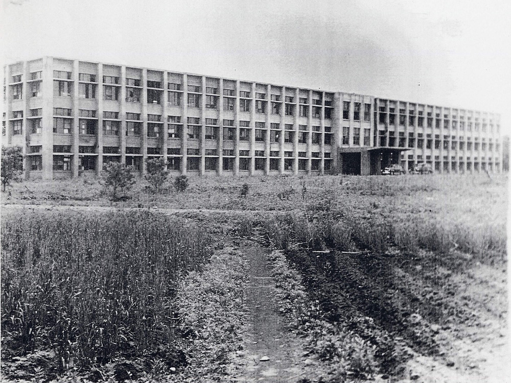 ICUが改築する前の本館（所蔵：ICUアーカイブズ）