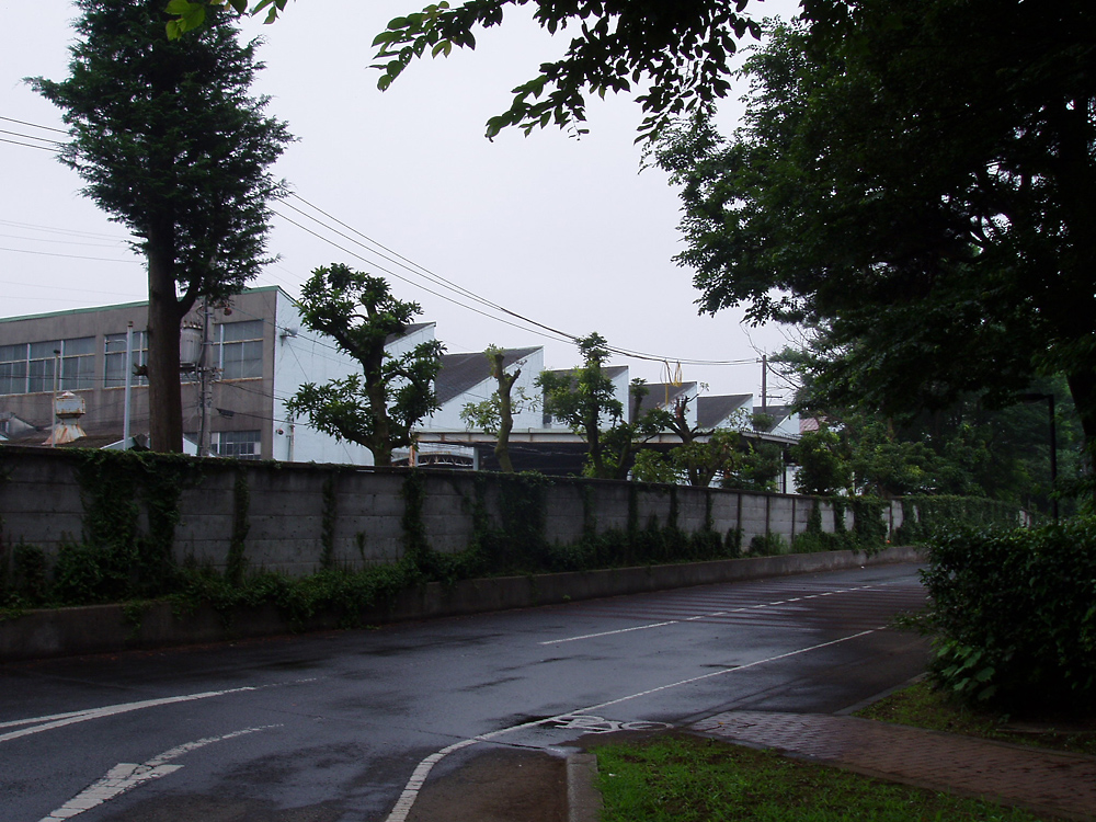 SUBARUの工場として使われていた中島飛行機のエンジン試作工場（2008年撮影）