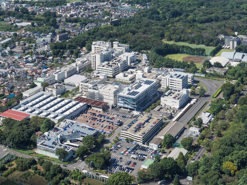 SUBARU東京事業所航空写真（提供：株式会社SUBARU）