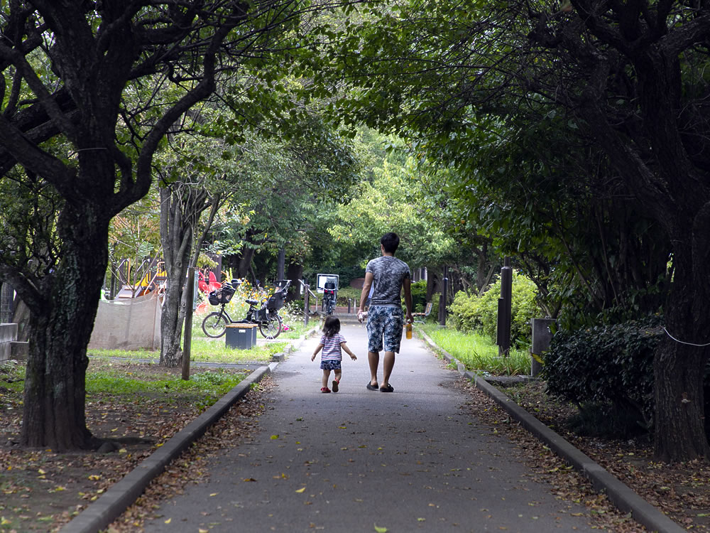 グリーンパーク遊歩道（武蔵野市）